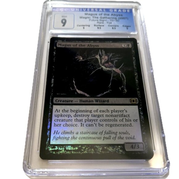 MAGUS OF THE ABYSS Rare Foil Future Sight 70/180 2007 CGC Graded 9 Mint MTG - Picture 2 of 4